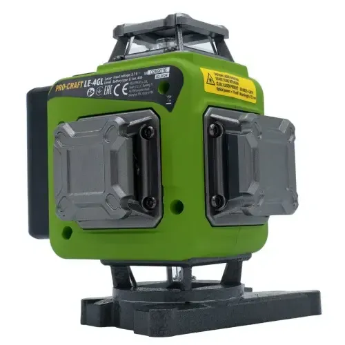 Лазерний рівень Procraft LE-4GL (1×4 Аг) в чохлі – гарантія 36 міс Львів - фото 1