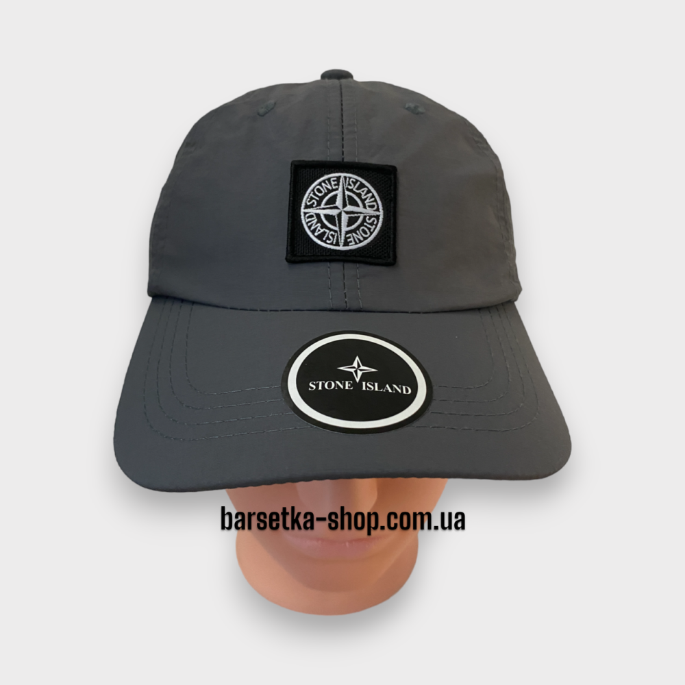 Кепка Stone Island серый Запорожье - изображение 5