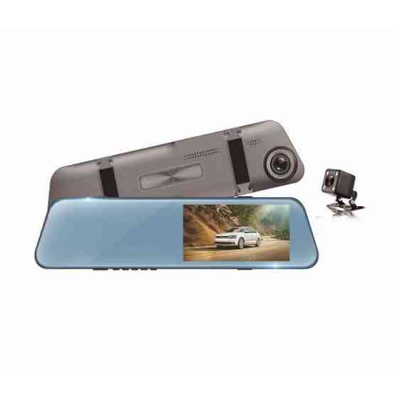 Зеркало с видеорегистратором L1043T (2 камеры) 5'' touch AHD Киев