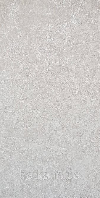Шпалери вінілові на флізеліні DU&KA Majestic1.06х10 штукатурка під камінь структурні бежеві сірі срібло Київ - фото 3