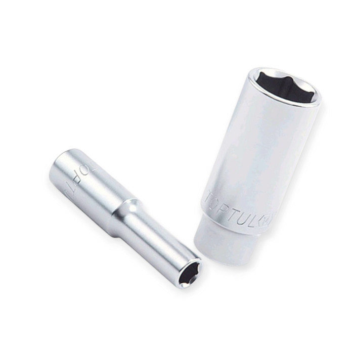 Головка торцева шестигранна подовжена 1/2 10мм CrV Мукачево - фото 1