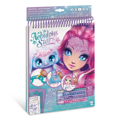 Набор для творчества Nebulous Stars Скетчбук Кристалія. Мотиви самоцвітів (11140) Винница - изображение 1