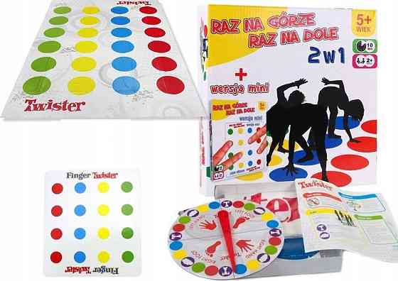 Аркадна гра "Твістер" Once Up Once Down 2в1 Ramiz, 138 х 168 см Київ