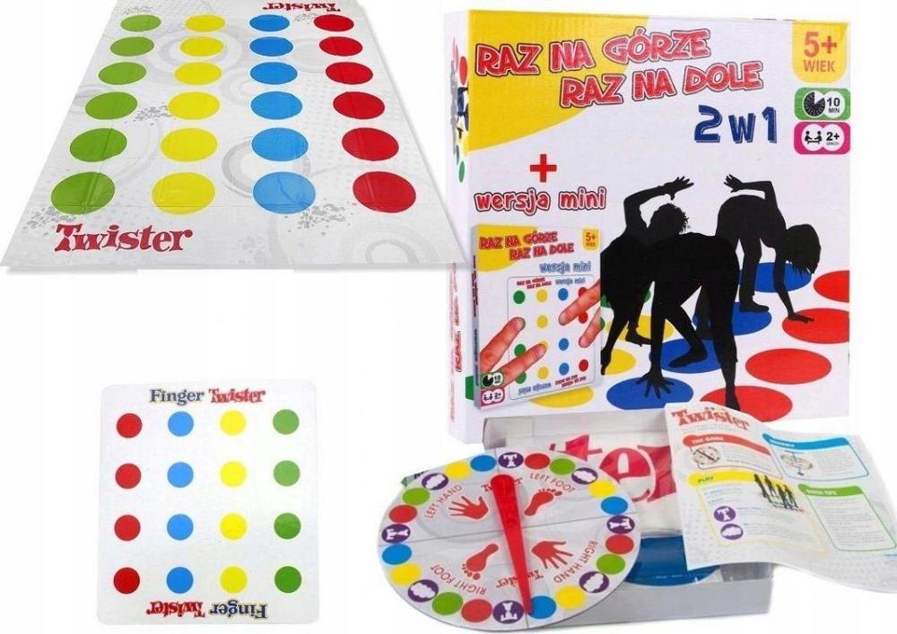 Аркадна гра "Твістер" Once Up Once Down 2в1 Ramiz, 138 х 168 см Київ - фото 1