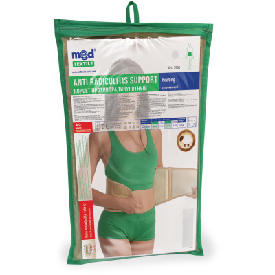 Корсет MedTextile Корсет протирадикулітний (що зігріває), розмір XL/XXLшт (4820137292385) Вінниця - фото 1