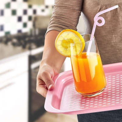 Поднос Irak Plastik з протиковзким покриттям біла (5595) Винница - изображение 3