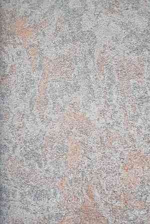 Шпалери вінілові на флізеліні гарячого тиснення DU&KA 1.06х10 вензель основа під штукатурку сірі коричневі Київ