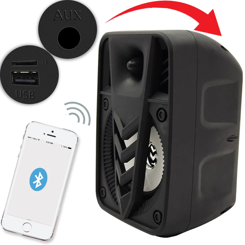 Портативна Bluetooth колонка со светомузыкой ESS-105 SBR Киев - изображение 1