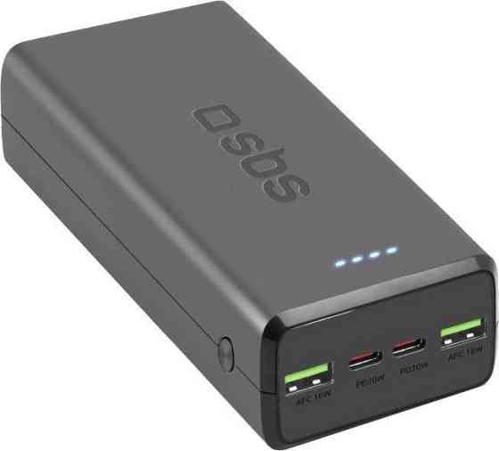 Універсальна мобільна батарея SBS 30000 mAh 20 W Black (TTBB30000PD20K) ( 26023 ) Харків