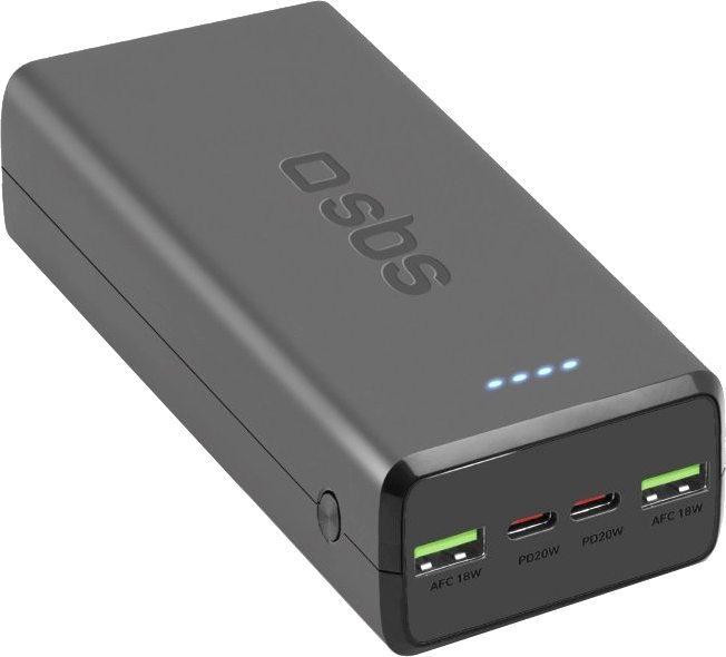 Універсальна мобільна батарея SBS 30000 mAh 20 W Black (TTBB30000PD20K) ( 26023 ) Харків - фото 1