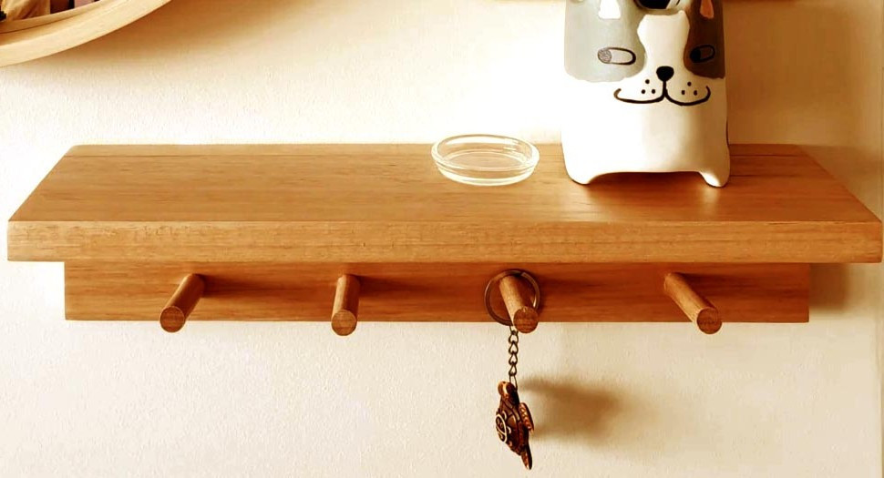 Ключница деревянная 