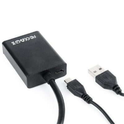 Переходник VGA to HDMI Cablexpert (A-VGA-HDMI-01) Винница - изображение 2