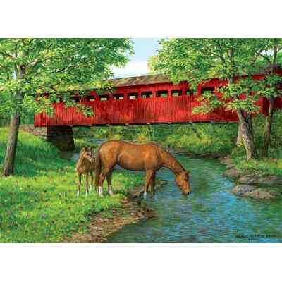 Пазл Eurographics Міст у лісі 1000 елементів (6000-0834) Вінниця