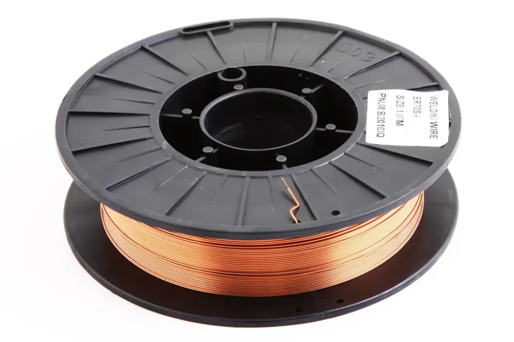 Провока зварельної омеднованої 1.0мммм 3.8 кілограм Welding Wire (4.0кг з котушкою) Вінниця - фото 1