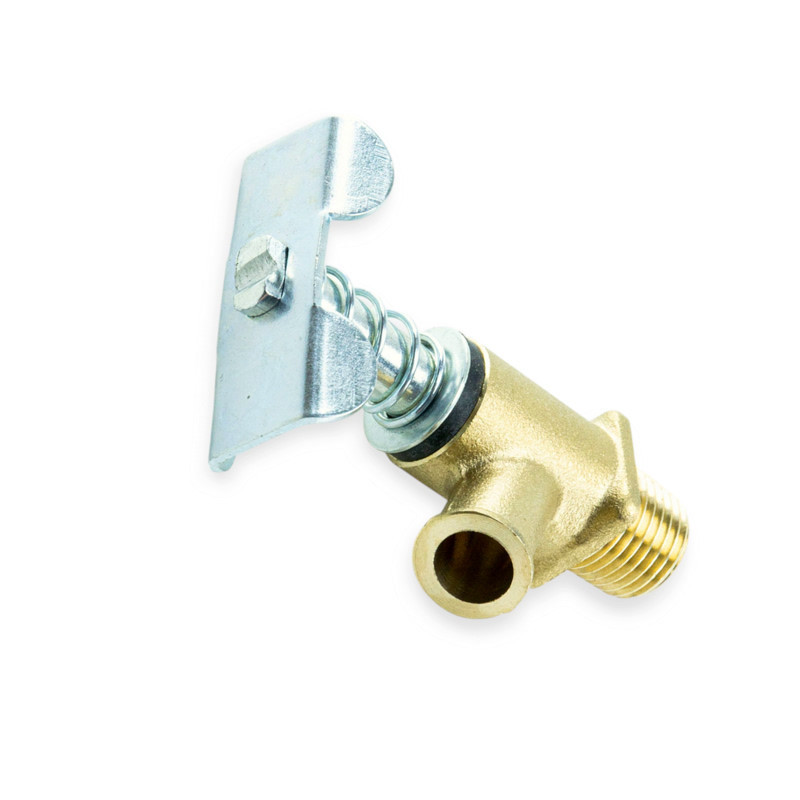 Кран ГАЗ 2217, 2705, 3111, 3302, 3308 латунь радіатора Мукачево - фото 1