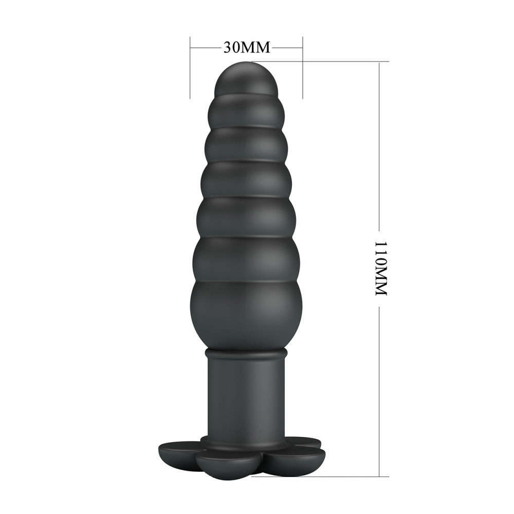 Анальна пробка з вібрацією Pretty Love Imron Vibrating Anal Plug Sex Aura Київ - фото 8