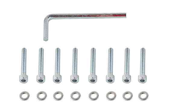 Болти кришки варіатора скутер 4 Т Китай 50 (10 колесо) (шестигранний шліц, 8шт + ключ) Мукачево