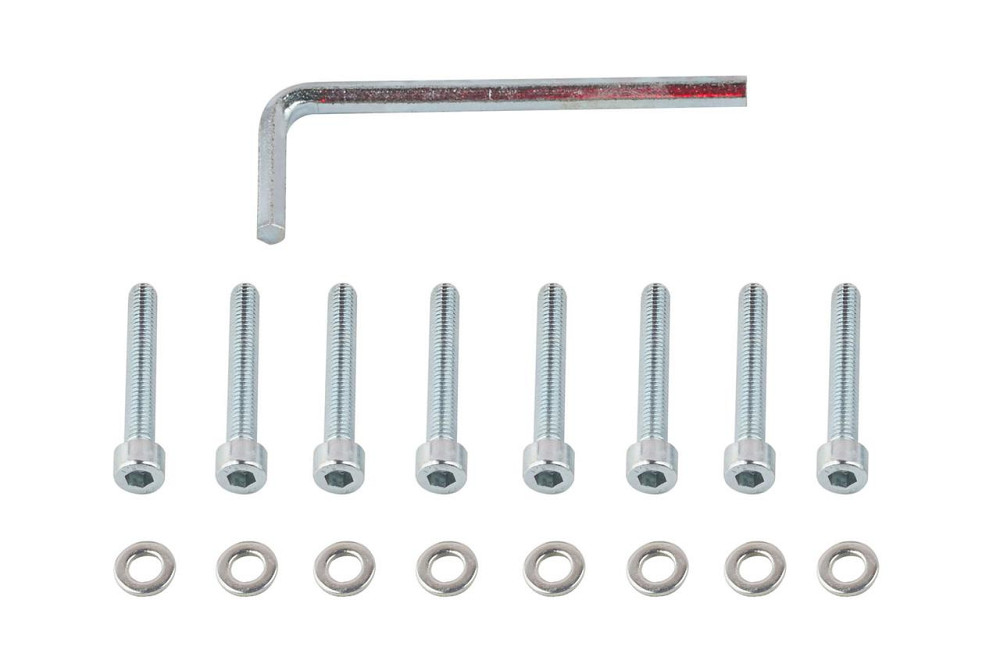 Болти кришки варіатора скутер 4 Т Китай 50 (10 колесо) (шестигранний шліц, 8шт + ключ) Мукачево - фото 1