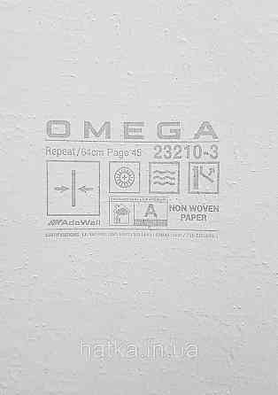 Шпалери вінілові на флізеліні AdaWall Omega1.06х10 під штукатурку коркова корка дерева сірі з глянцем 23210-3 Київ