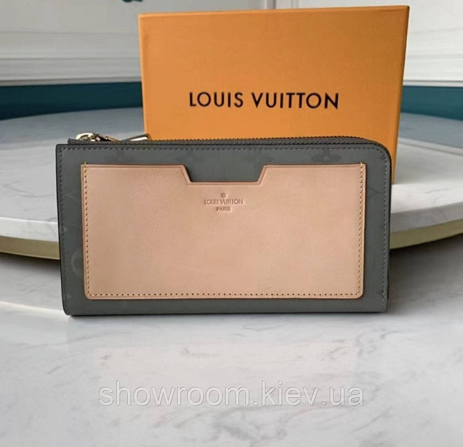 Женский брендовый кошелек LV (63237) Lux Киев - изображение 1