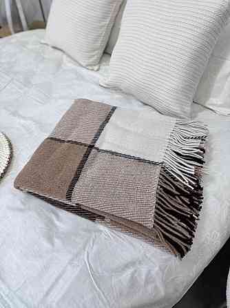 Vladi Плед Vladi 140x200 cм вовняний 70% Нова Зеландія коричневий Коломыя