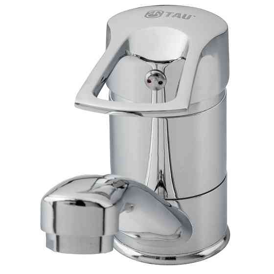 Смеситель s43 Ø40 для кухни гусак прямой 150мм на шпильке TAU SM-2B144C (9843120) Киев