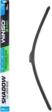 Безкаркасна щітка склоочисника WINSO PRO SHADOW 28" – Надійна видимість у будь-яку погоду Ковель - фото 1