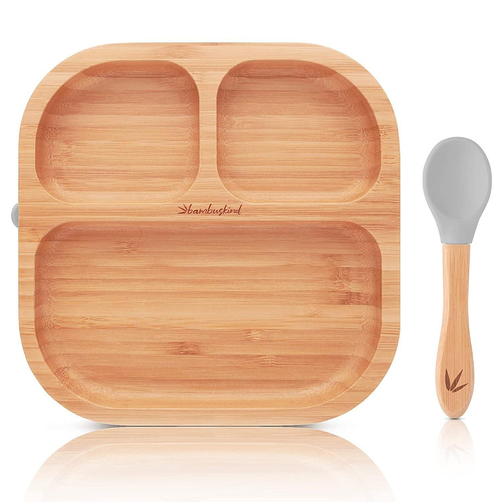 Дитяча тарілка з присоскою Bambuskind Луцьк - фото 1