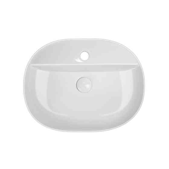 Раковина накладна Mixxus Premium ELLIPSE-0203 510х375х120mm з отвором під змішувач (MP6678) ( 17660 ) ( 14311 ) Харків