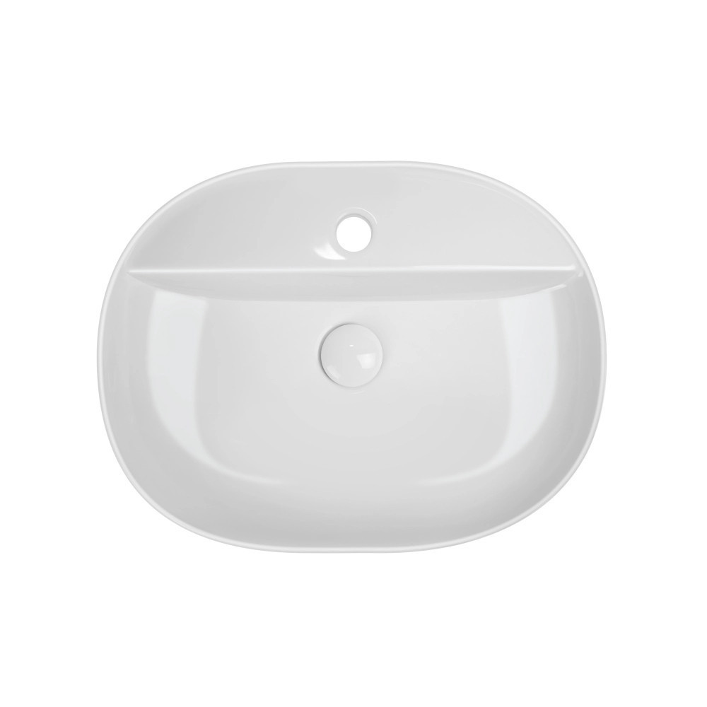 Раковина накладна Mixxus Premium ELLIPSE-0203 510х375х120mm з отвором під змішувач (MP6678) ( 17660 ) ( 14311 Харьков - изображение 5