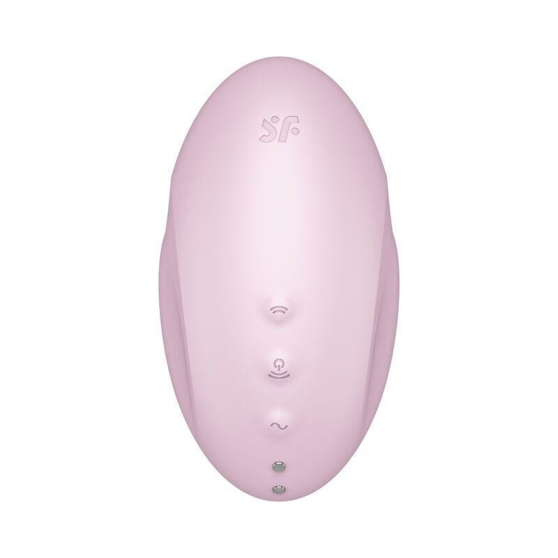 Вакуумный стимулятор с вибрацией Satisfyer Vulva Lover 3 Pink Sex Aura Киев - изображение 2