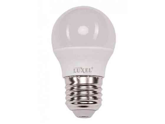 Лампа светодиодная 7W LED G45 E27 3000K (050-H) ТМ LUXEL Киев