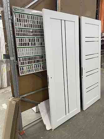 Двері екокошпон, Полотно, серія TETRA, Модель Т-02 (сатин) Колір: Альпійський білий (НОВИНКА) Київ