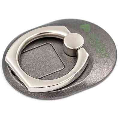 Держатель для смартфонов PowerPlant с кольцом, черный (CA910311) Винница