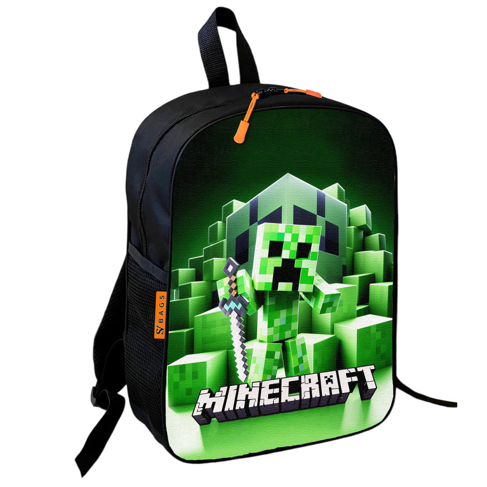 Шкільний рюкзак дитячий Minecraft + Сумка для взуття спортивної форми рюкзак-мішок для хлопчика (01740) Київ - фото 5