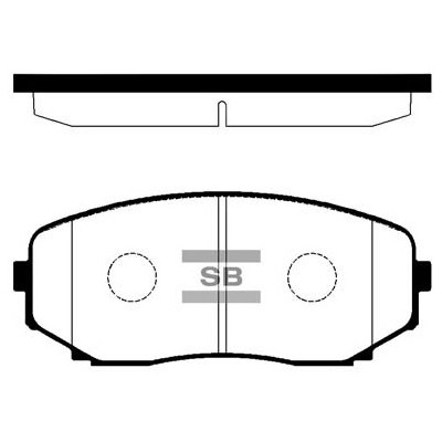 Тормозные колодки HI-Q SP1603 Винница - изображение 1
