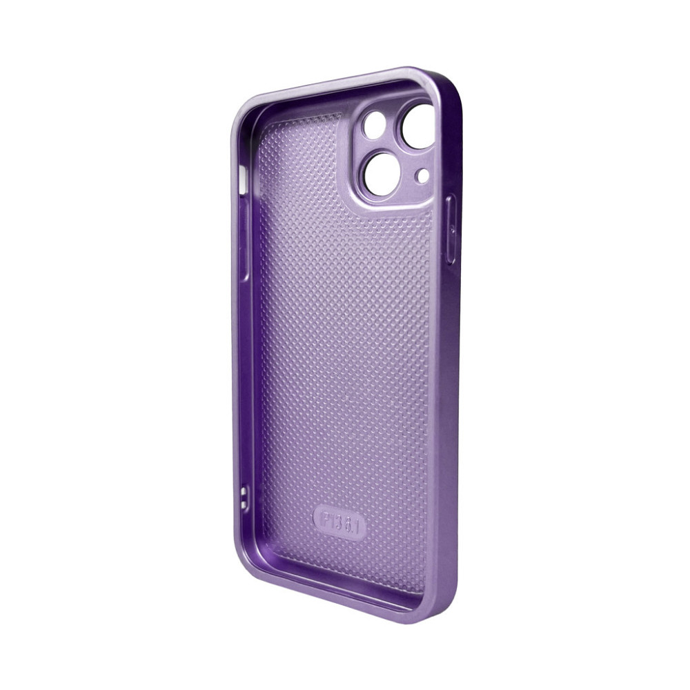 Чехол для iPhone 14 Light Purple с матовой рамкой Киев - изображение 2