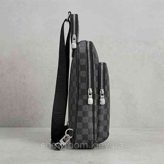Чоловіча сумка на груди (слінг), бананка, барсетка (46327) LUX Київ