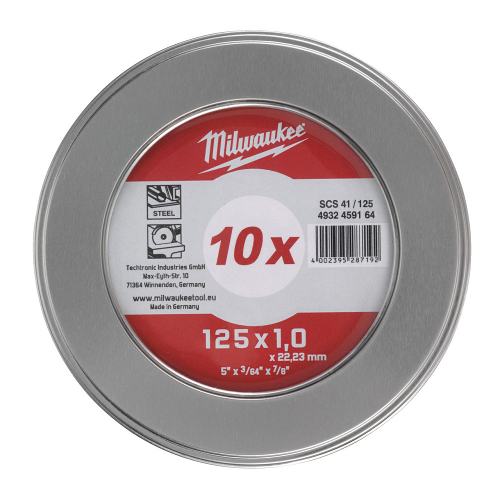 Диск відрізний SCS 41/125x1 PRO+ (10 шт) в металевому боксі Одеса - фото 1