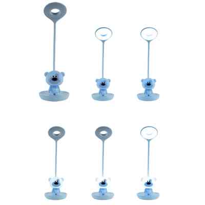 Настольная лампа Kite Bear LED с аккумулятором, синий (K24-492-2-3) Винница