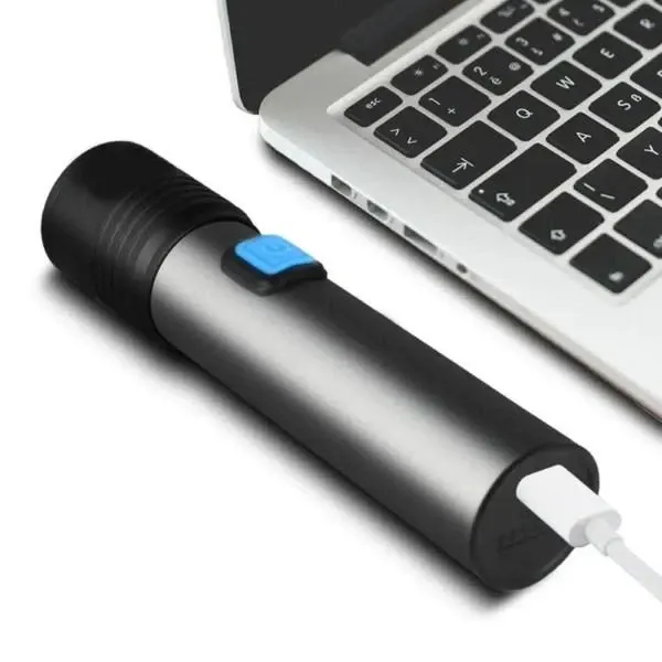 Ліхтарик ручний BL-K31 USB CHARGE акумулятор 18650, 3 режими роботи, ZOOM, ДО 500м 6811 Одеса - фото 7