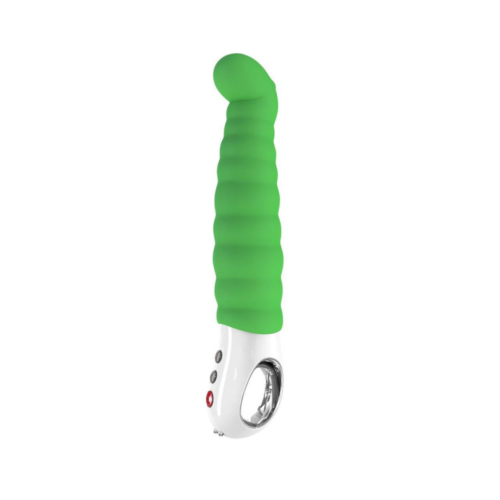 Вібратор точки G Fun Factory PATCHY PAUL fresh green, гнучкий, 12 режимів Sex Aura Київ - фото 3