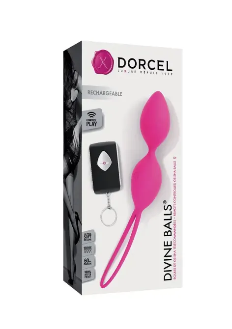Вагінальні кульки Dorcel Divine Balls, діаметр 3,5 см, маса 91г Львов - изображение 6