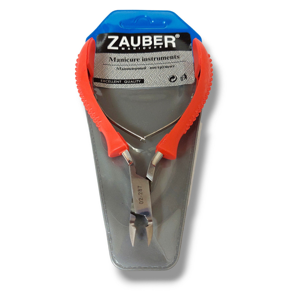 Кусачки для шкіри 9 мм Zauber для кутикули 02-287 Запоріжжя - фото 1