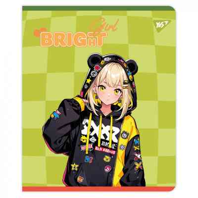 Тетрадь Yes Bright teenagers А5 12 листов клетка (767490) Винница