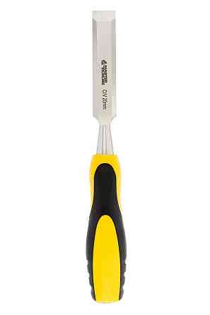 Стамеска ударна MASTERTOOL CrV 20 мм з двокомпонентною ручкою 14-1520 Коломия