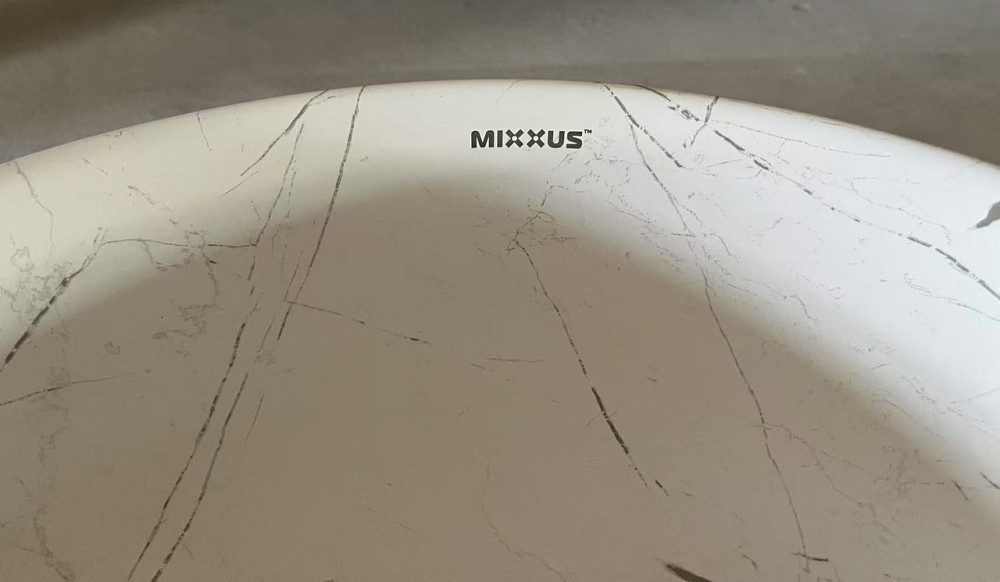 Раковина накладна Mixxus Premium WAVE-0102 MARBLE 370х370х130mm   ( MP6528 ) 31397 Харьков - изображение 8