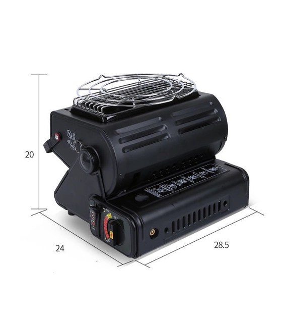 Газовий обігрівач + плита Yanchuan YC-808B із адаптером Вінниця - фото 5