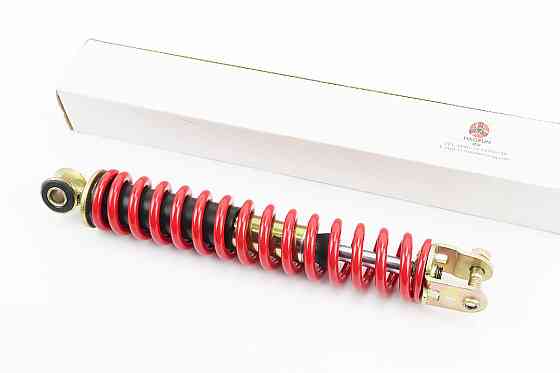 Амортизатор задній GY6/Honda - 265мм*d40мм (втулка 10мм / вилка 8мм), червоний Киев