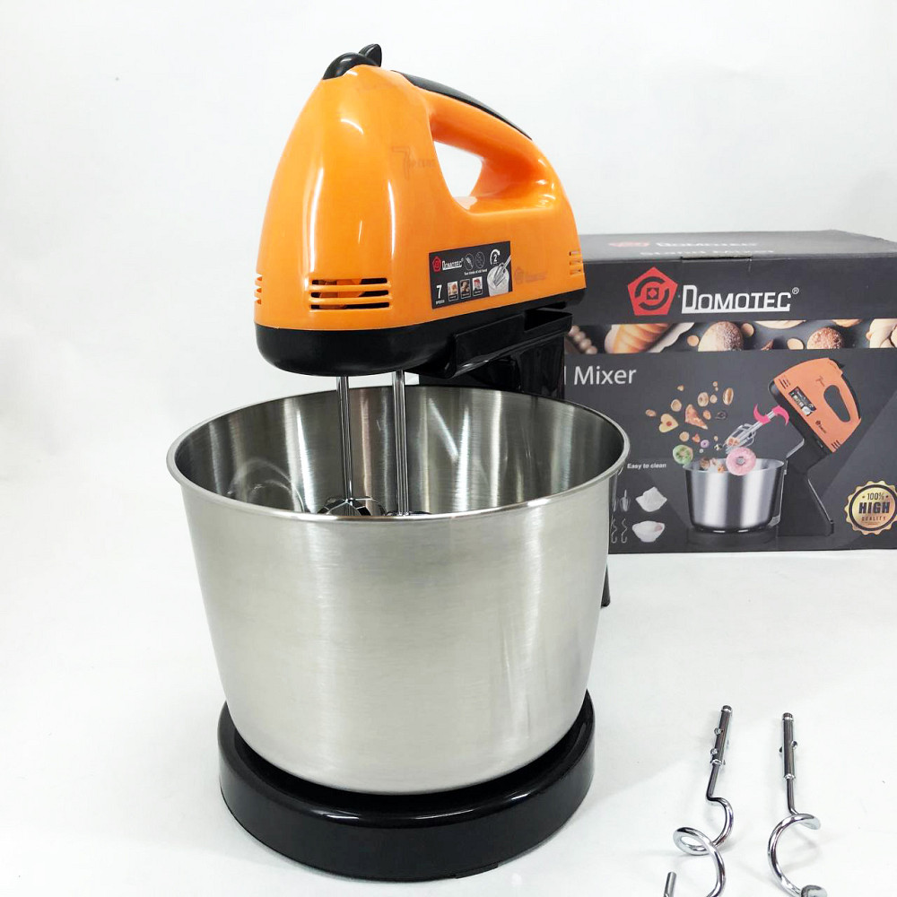 Міксер з режимами швидкості Domotec R6637O 250 W, Ручний міксер-мішалка, Кращий ручний міксер GX-11 Львів - фото 6